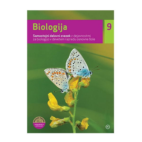 BIOLOGIJA 9, SAMOSTOJNI DELOVNI ZVEZEK