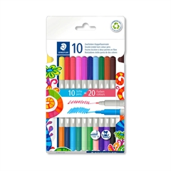 Flomastri Staedtler Triplus Duo, 10 kosov