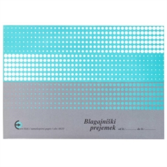 Obrazec blagajniški prejemek (6610)