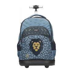 Šolski nahrbtnik na kolesih Street Trolley Wild Child Lion