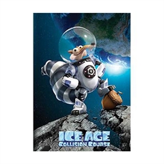 Beležnica Ice Age Scrat, A6, 40 listov, črte