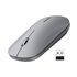 Miška Ugreen SIlent, brezžična, svetlo siva