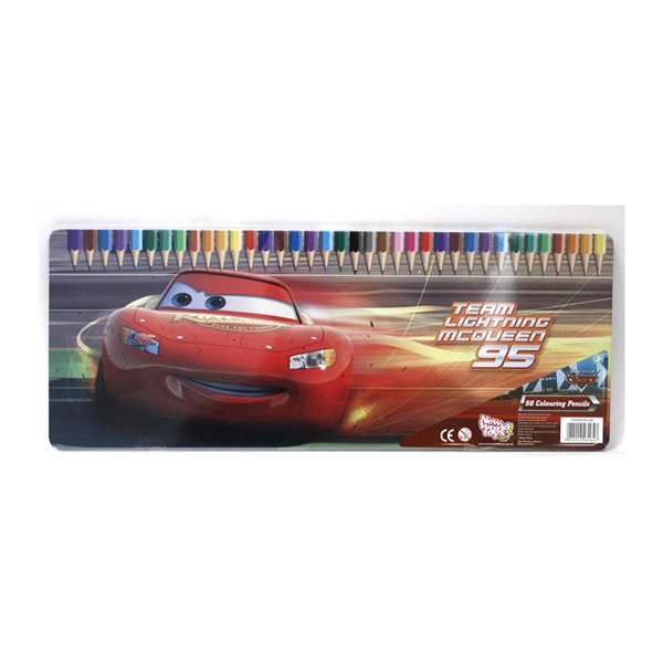 Barvice Disney Cars, 50 kosov