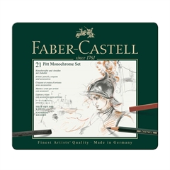 Barvice Faber-Castell Pitt Monoch, 21 kosov