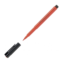 Flomaster Faber-Castell Pitt 118, B, škrlatno rdeča