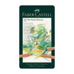 Barvice Faber-Castell Pitt Pastel, 12 kosov