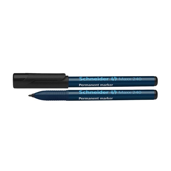 Marker Schneider Maxx 240 1-2 mm, črn