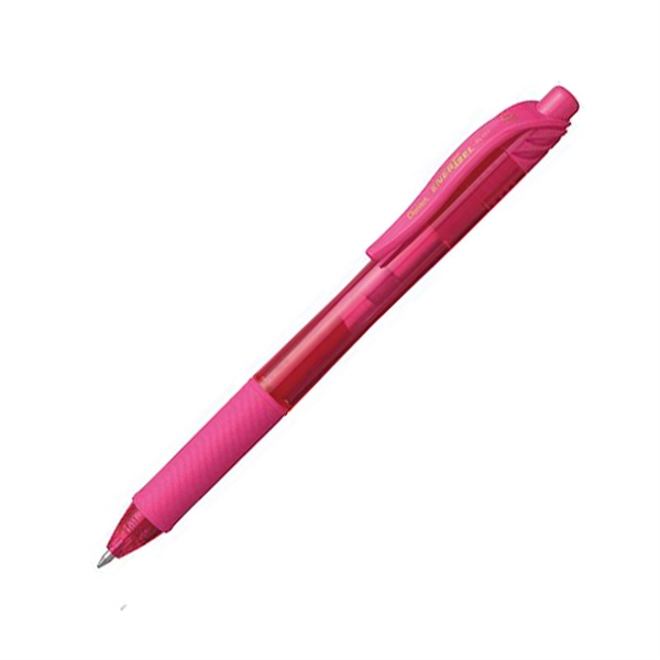 Roler pisalo Pentel Energel BL107, 0.7 mm, roza