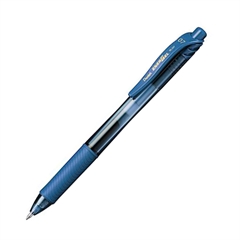 Roler pisalo Pentel Energel BL107, 0.7 mm, temno moder