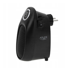 Keramični kalorifer Adler CR7726 1500W, črn