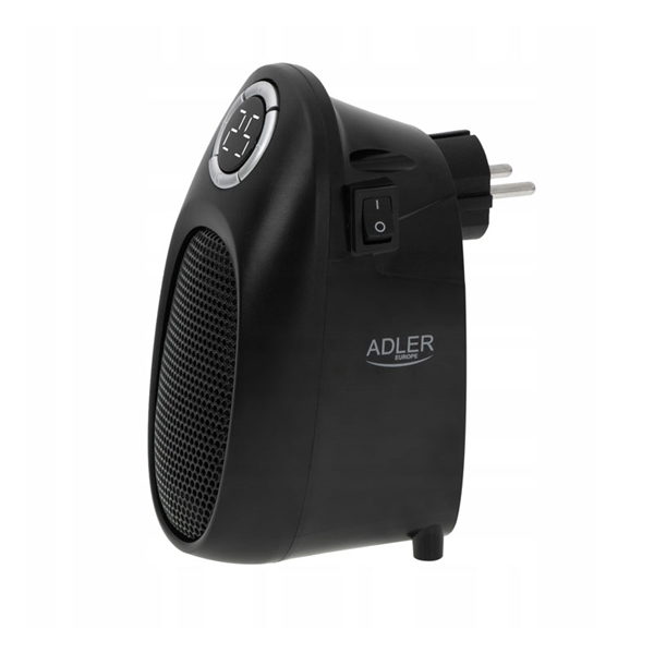 Keramični kalorifer Adler CR7726 1500W, črn