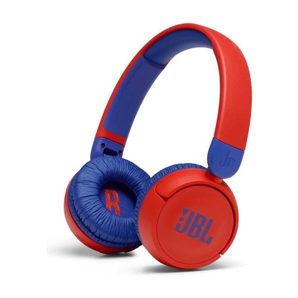 Naglavne slušalke JBL JR310, brezžične, rdečo modre