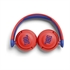 Naglavne slušalke JBL JR310, brezžične, rdečo modre