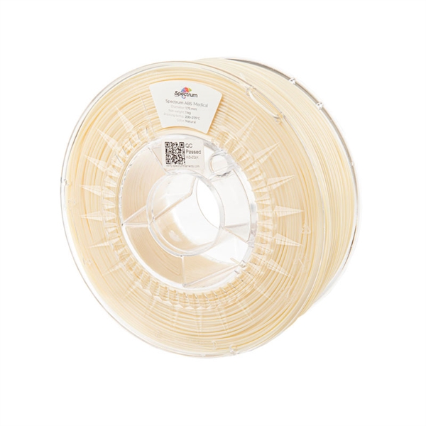 Polnilo za 3D tiskalnik, ABS Medical, 1,75 mm, 1 kg, natural