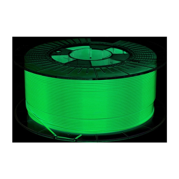 Polnilo za 3D tiskalnik, PLA Glow in The Dark, 1,75 mm, 1 kg, rumeno zelena