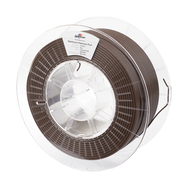 Polnilo za 3D tiskalnik, Premium PLA, 1,75 mm, 1 kg, čokoladno rjava