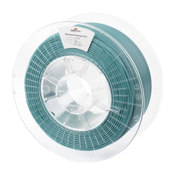 Polnilo za 3D tiskalnik, Premium PLA, 1,75 mm, 1 kg, modra laguna