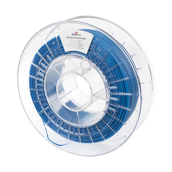 Polnilo za 3D tiskalnik, S-Flex 90A, 1,75 mm, 500 g, pacifično modra
