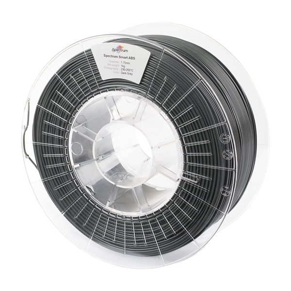 Polnilo za 3D tiskalnik, Smart ABS, 1,75 mm, 1 kg, temno siva