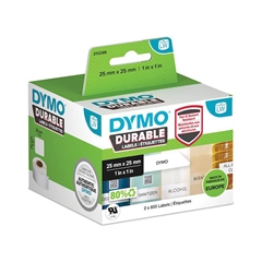 Nalepke Dymo (durable), 25 x 25 mm, original