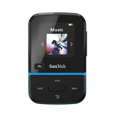 MP3 predvajalnik SanDisk Clip Sport Go, 32 GB, moder