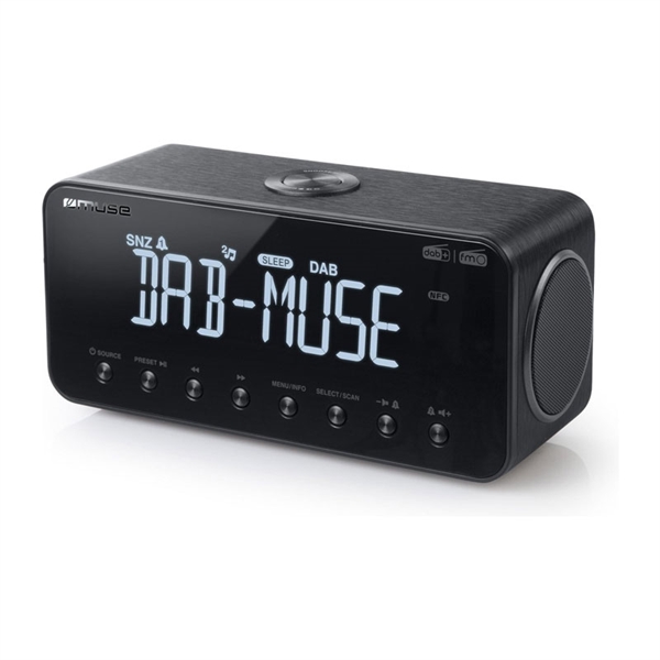 Radioura Muse M-196 DAB, črna