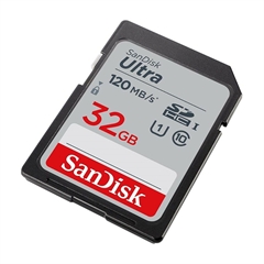 Spominska kartica SanDisk Ultra SDHC UHS-I C10 U1, 120 MB/s, 32 GB