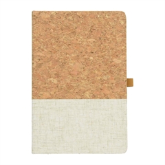 Beležnica Cork, A5, 96 listov, pastelno bež