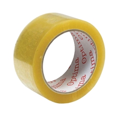 Lepilni trak Optima 48 mm x 66 m, 43 mic, prozoren