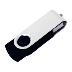 USB ključ Twister, 32 GB, črn