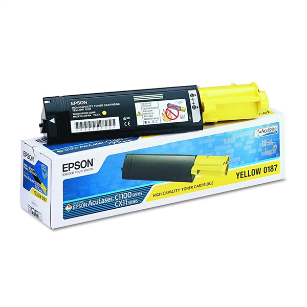 Toner Epson S050187 (rumena), original