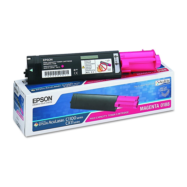 Toner Epson S050188 (škrlatna), original