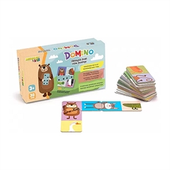 Družabna igra Mehano Domino, obožujem živali
