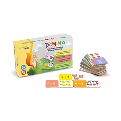 Družabna igra Mehano Domino, seštevanje in odštevanje
