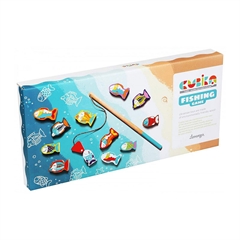 Lesena igrača Ulovi ribice Cubika