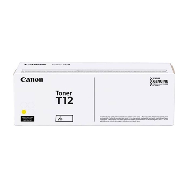 Toner Canon T12 C1333 (5095C006AA) (rumena), original