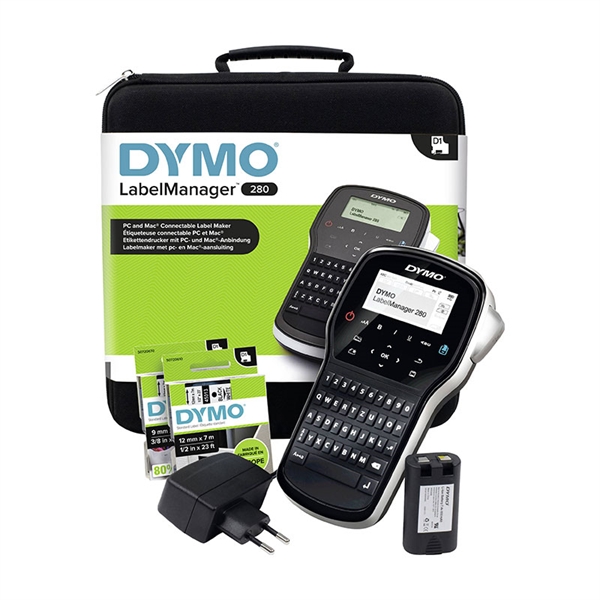 Tiskalnik nalepk Dymo LabelManager 280 v kovčku