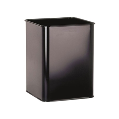Koš za smeti Durable, 18.5 L, kovinski, črn