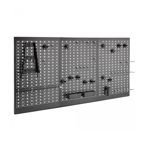 Stenski organizator z nosilci Vonhaus, kovinski