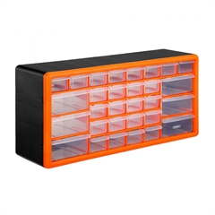 Organizator Vonhaus, 30 delni, oranžno črn