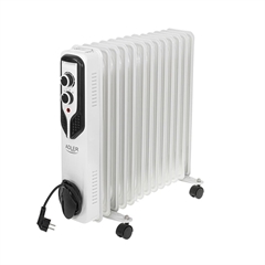 Oljni radiator Adler AD7818, 2500W, bel