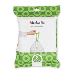 Plastične vreče za smeti Brabantia PerfectFit, 23-30 L, 40 kosov