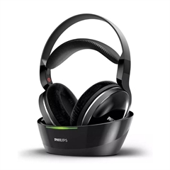 Naglavne slušalke Philips SHD8850, brezžične, črne