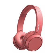 Naglavne slušalke Philips TAH4205RD, brezžične, rdeče