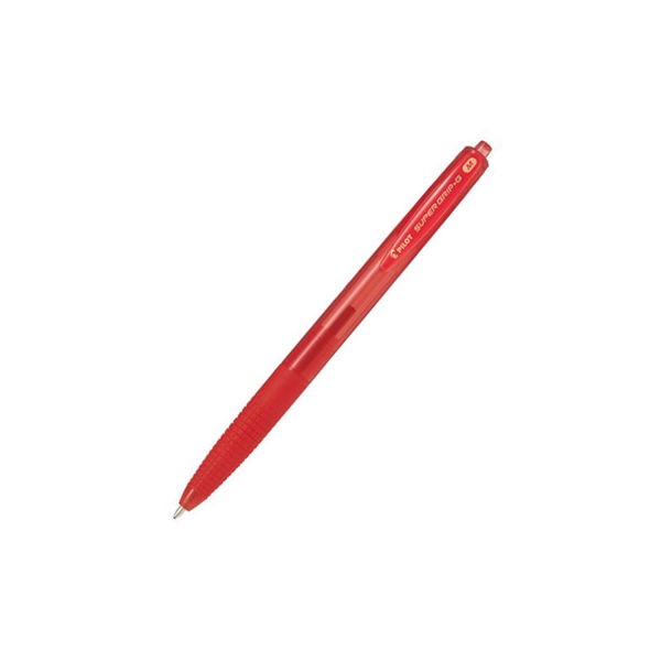 Kemični svinčnik Pilot Super Grip BPGG-8R-F-R, rdeč