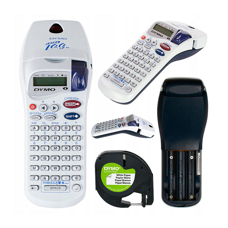 Tiskalnik nalepk Dymo LetraTag XR, s tipkovnico PRINTINK.si kartuše