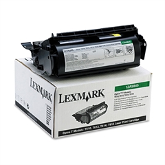 Toner Lexmark 12A5845 (črna), original