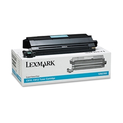 Toner Lexmark 12N0768 (modra), original