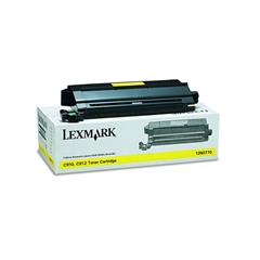 Toner Lexmark 12N0770 (rumena), original