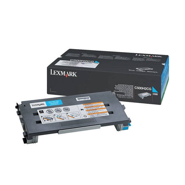 Toner Lexmark C500H2CG (modra), original